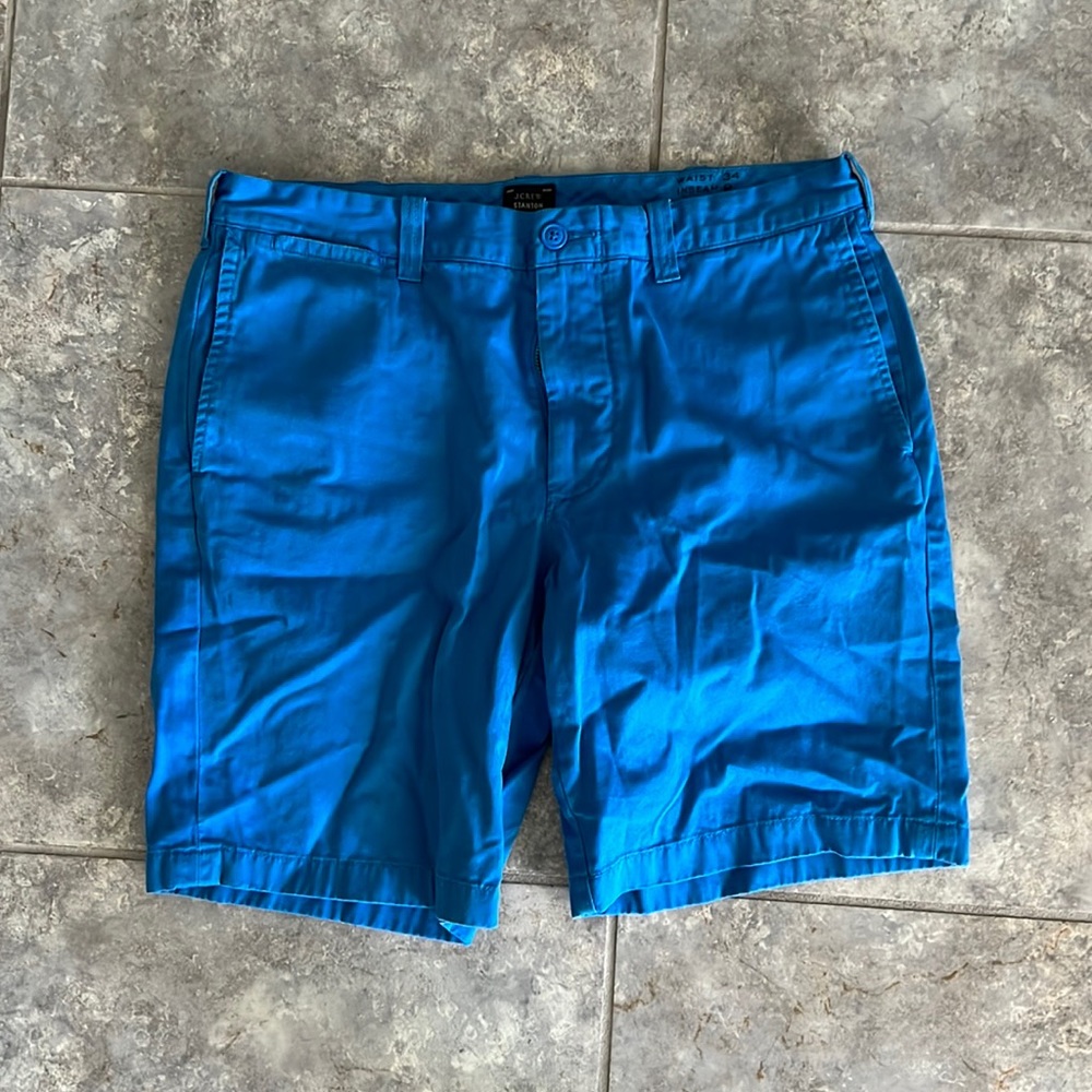 Blue J crew shorts